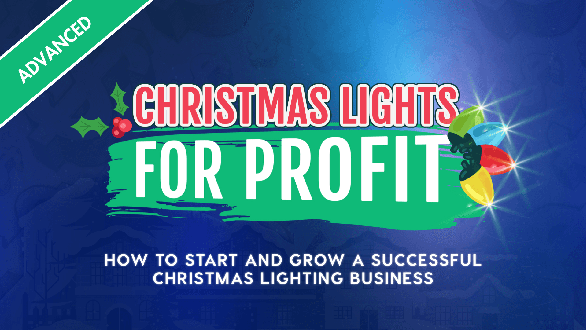 Christmas Lights for Profit Advanced Course